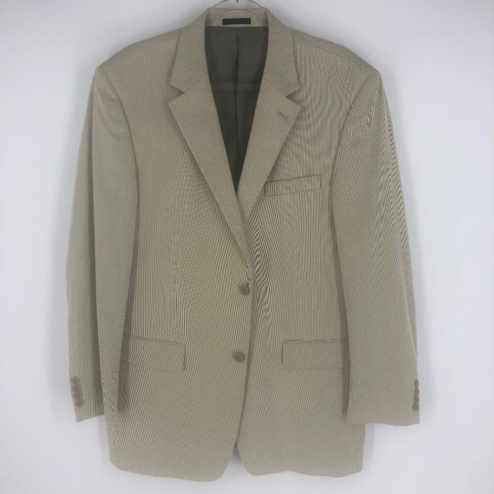 Andrew Fezza Sport‎ Coat Tan Size 42L